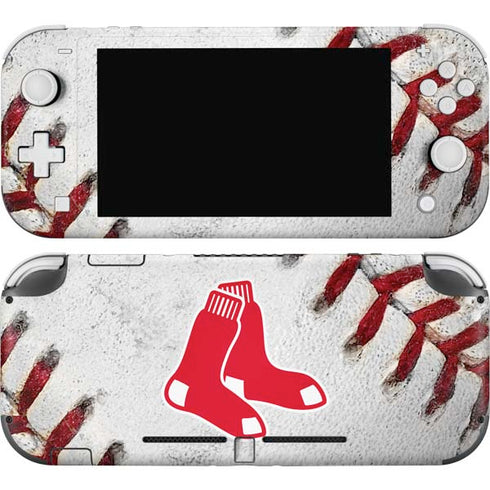 MLB Boston Red Sox Game Ball Nintendo Switch Lite Skin
